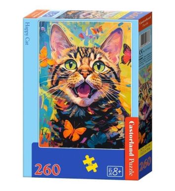 Puzzle 260 Happy Cat CASTOR