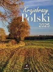 Kalendarz 2025 wieloplanszowy B4 Krajobrazy Polski