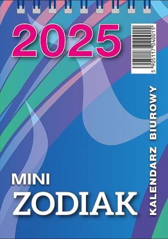 Kalendarz 2025 biurowy Mini Zodiak