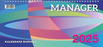 Kalendarz 2025 biurowy Manager