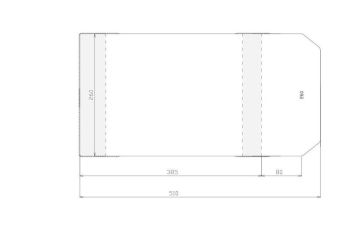 Okładka regulowana 260x465mm (50szt)