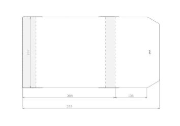 Okładka regulowana 297x520mm (50szt)