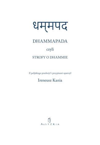 Dhammapada czyli Strofy o Dhammie