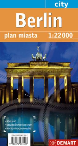 Berlin plan miasta 1:22 000