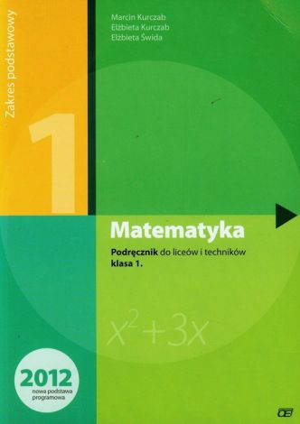 Matematyka 1 SS podr.ZP Pazdro