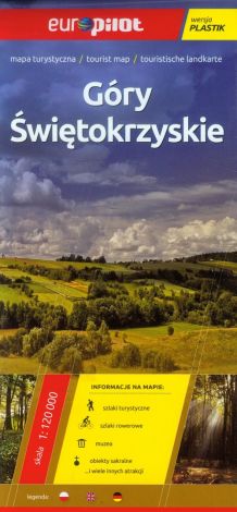 Góry Świętokrzyskie m.tur./Europilot/1:120000/laminowana/