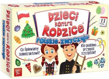 Gra Dzieci kontra rodzice Polskie zwyczaje 7+