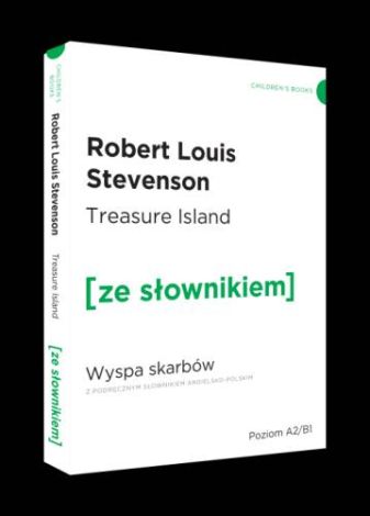 Treasure Island / Wyspa skarbów z podręcznym słownikiem angielsko-polskim (dodruk 2024)