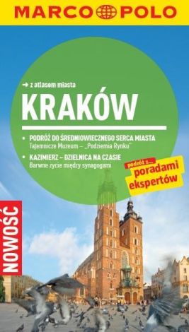 Kraków Przewodnik marco Polo z atlasem miasta