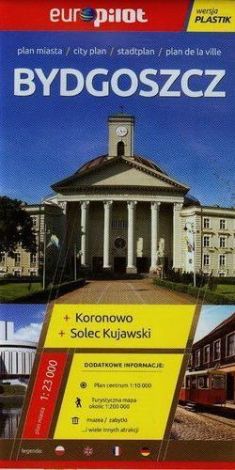 Bydgoszcz plan miasta 1:23 000 Koronowo Solec Kujawski/Europilot/plastik