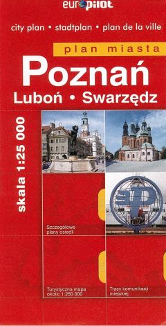 Poznań plan miasta 1:25000 Luboń Swarzędz