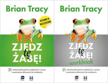 Pakiet Zjedz tę żabę! + Zjedz tę żabę! Workbook (dodruk 2018)