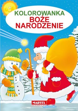 Kolorowanka - BOŻE NARODZENIE