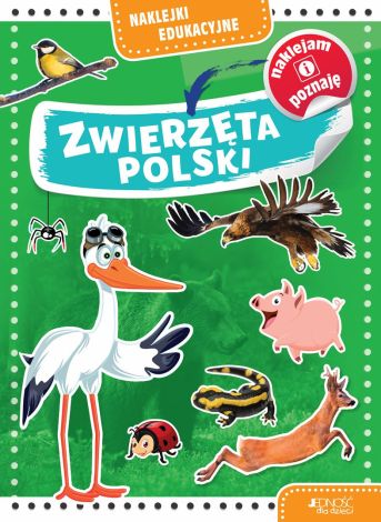Naklejki edukacyjne Zwierzęta Polski