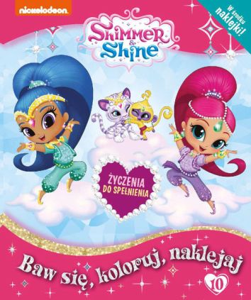 Shimmer & Shine Życzenia do spełnienia Baw się, koloruj, naklejaj nr 10