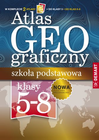 Atlas geograficzny Szkoła podstawowa 5 -8 klasa wyd.2023