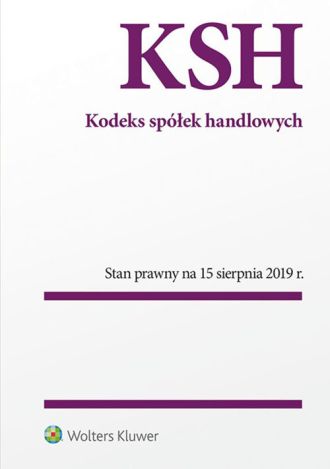 Kodeks spółek handlowych (wyd. 8/2019)