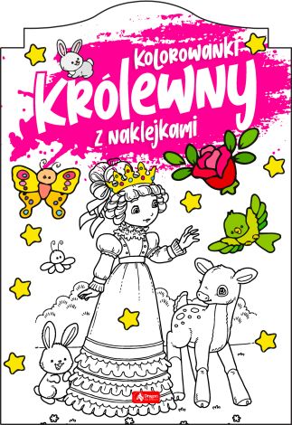 Kolorowanki. Królewny z naklejkami