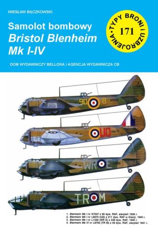 TBiU 171 Samolot bombowy Bristol Blenheim Mk I-IV