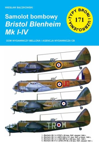 Samolot bombowy Bristol Blenheim Mk I-IV (TBiU 171)