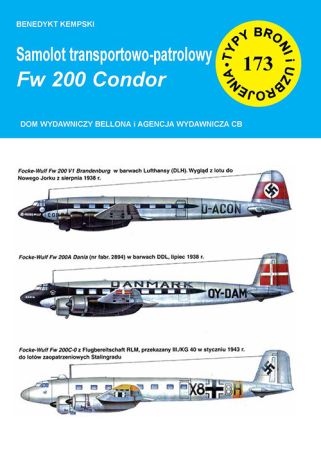 TBiU 173 Samolot transportowo-patrolowy Fw 200 Condor
