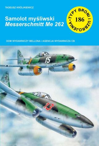 Samolot myśliwski Messerschmitt Me 262 (TBiU 186)