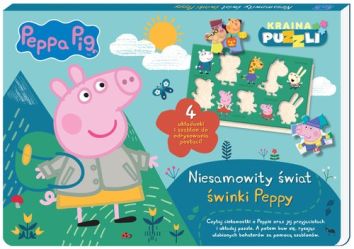 Peppa Pig. Niesamowity świat świnki Peppy. Kraina puzzli