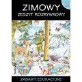 Zimowy zeszyt rozrywkowy. Zabawy edukacyjne