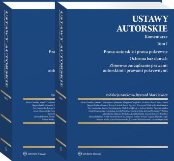 Pakiet Ustawy autorskie. Komentarze. Tomy 1 i 2