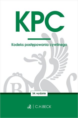 KPC Kodeks postępowania cywilnego (wyd. 54/2021)