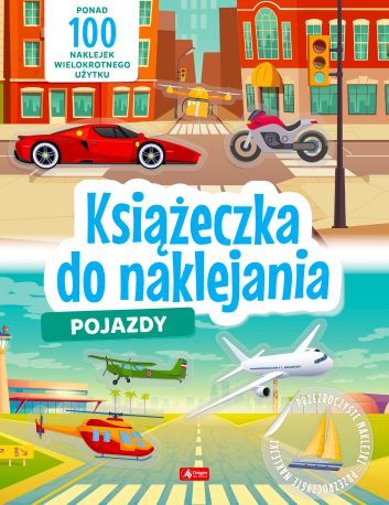 Pojazdy. Książeczka do naklejania