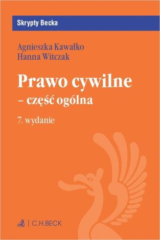 Prawo cywilne - część ogólna (wyd. 2021)