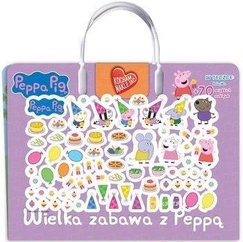 Świnka Peppa. Kocham naklejać cz.2