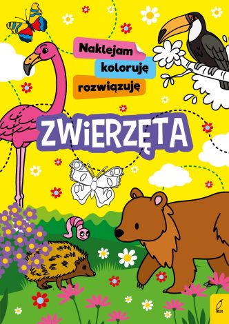 Naklejam, koloruję, rozwiązuję. Zwierzęta