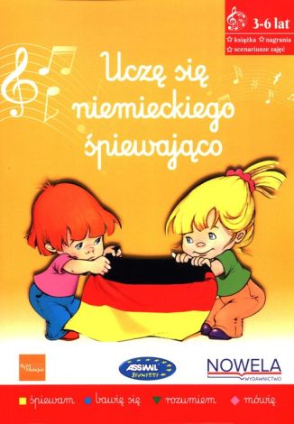 Uczę się niemieckiego śpiewająco 3-6 lat Książka nagrania scenariusze zajęć