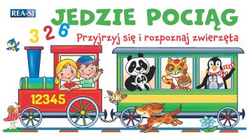 Jedzie pociąg – rozkładanka. Przyjrzyj się i rozpoznaj zwierzęta