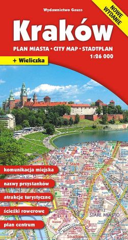 Kraków. Plan miasta 1:26000 (wyd.18)