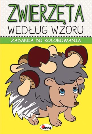 Zadania do kolorowania. Zwierzęta według wzoru