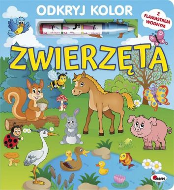 Odkryj kolor Zwierzęta