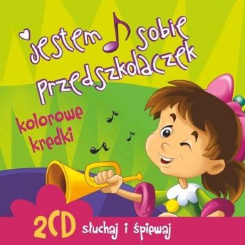 CD Jestem sobie przedszkolaczek kolorowe kredki