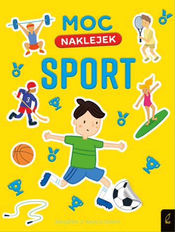 Moc naklejek. Sport