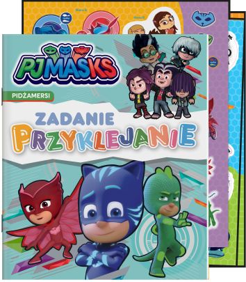 Pidżamersi. Zadanie Przyklejanie PJ Masks