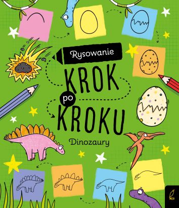 Rysowanie krok po kroku. Dinozaury