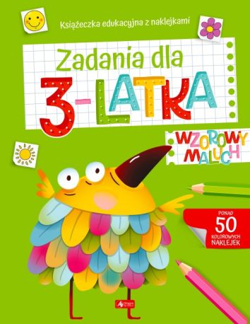 Wzorowy maluch. Zadania dla 3-latka