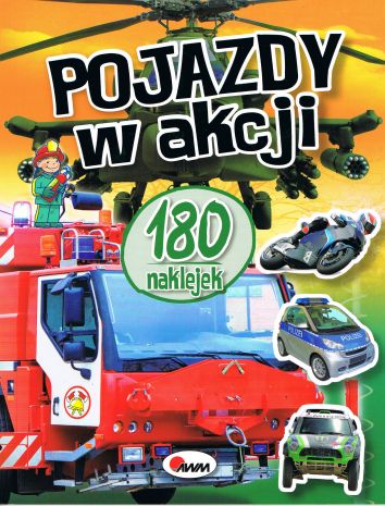 Pojazdy w akcji 180 naklejek