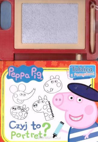 Peppa Pig. Tablica z Pomysłami cz. 2 Czyj to portret?