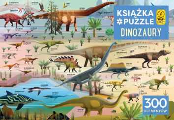 Dinozaury. Książka i puzzle
