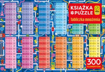 Tabliczka mnożenia. Książka i puzzle