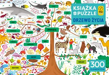 Drzewo życia. Książka i puzzle