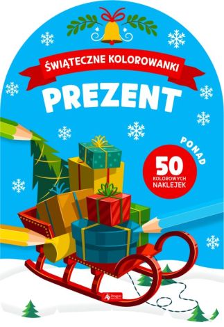 Świąteczne kolorowanki. Prezent